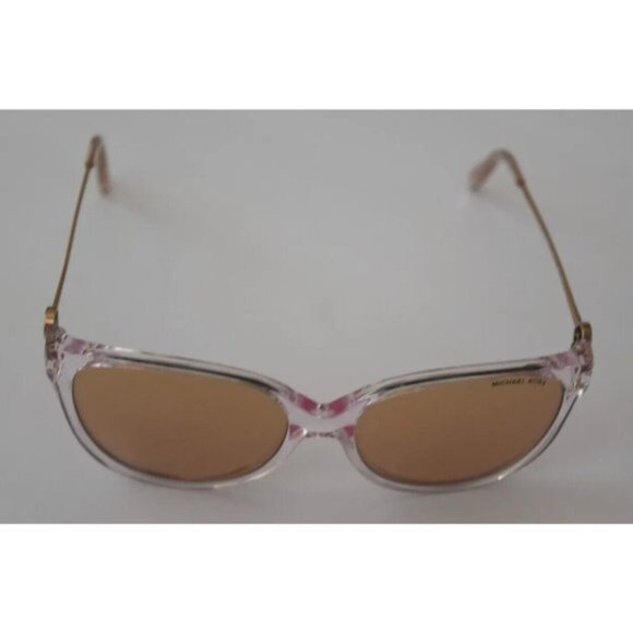 Michael Kors Marrakesh Clear RG Mirrored Sunglasses MK6006 3014R1 57-16-140 - Picture 3 of 16